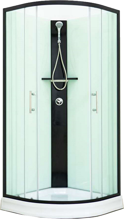 Изображение товара Душевая кабина Р-505 с низким поддоном 1/4 круга