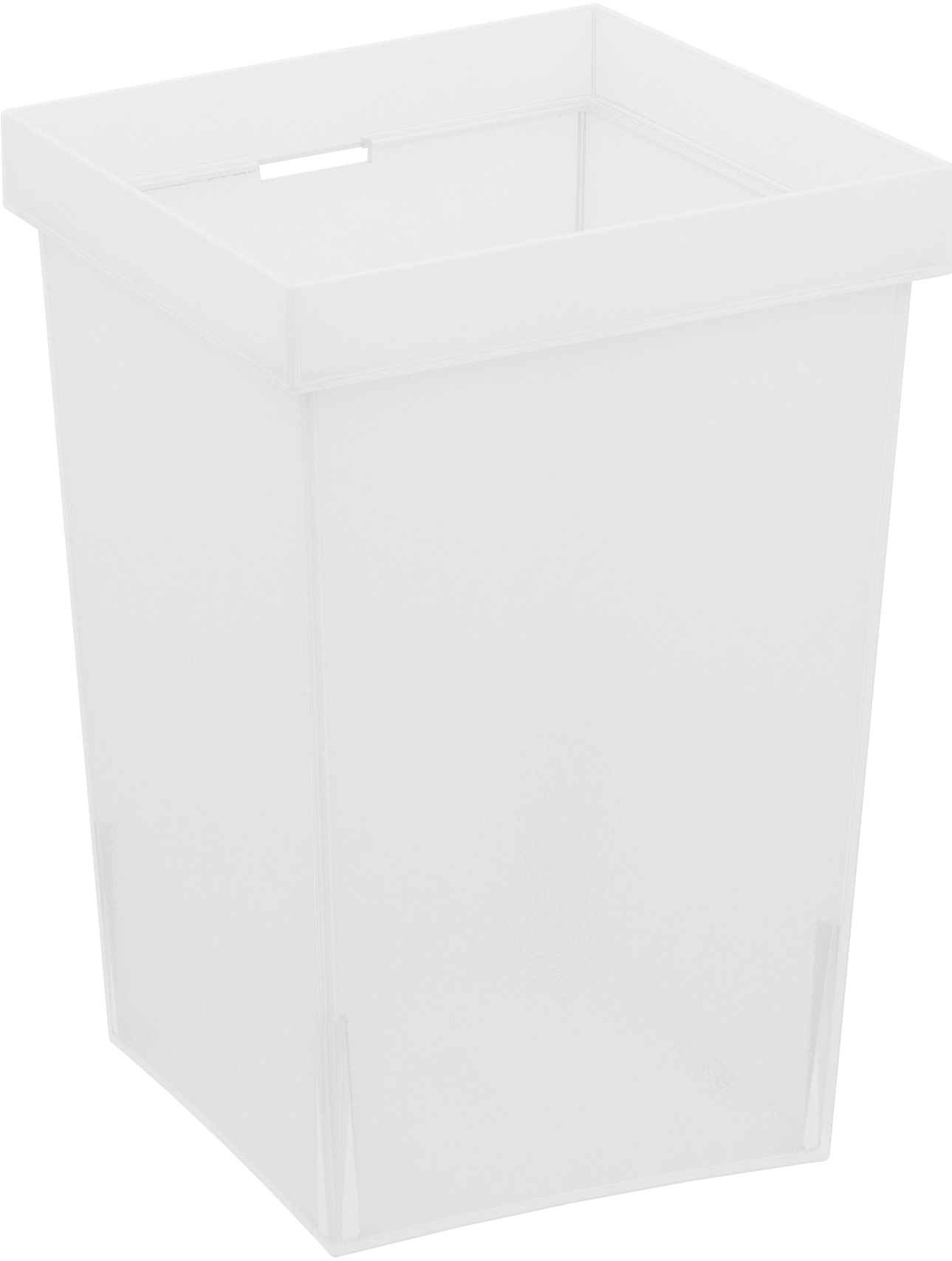 Изображение товара Контейнер для хранения Delinia ID 10x10x14.7 см пластик цвет белый