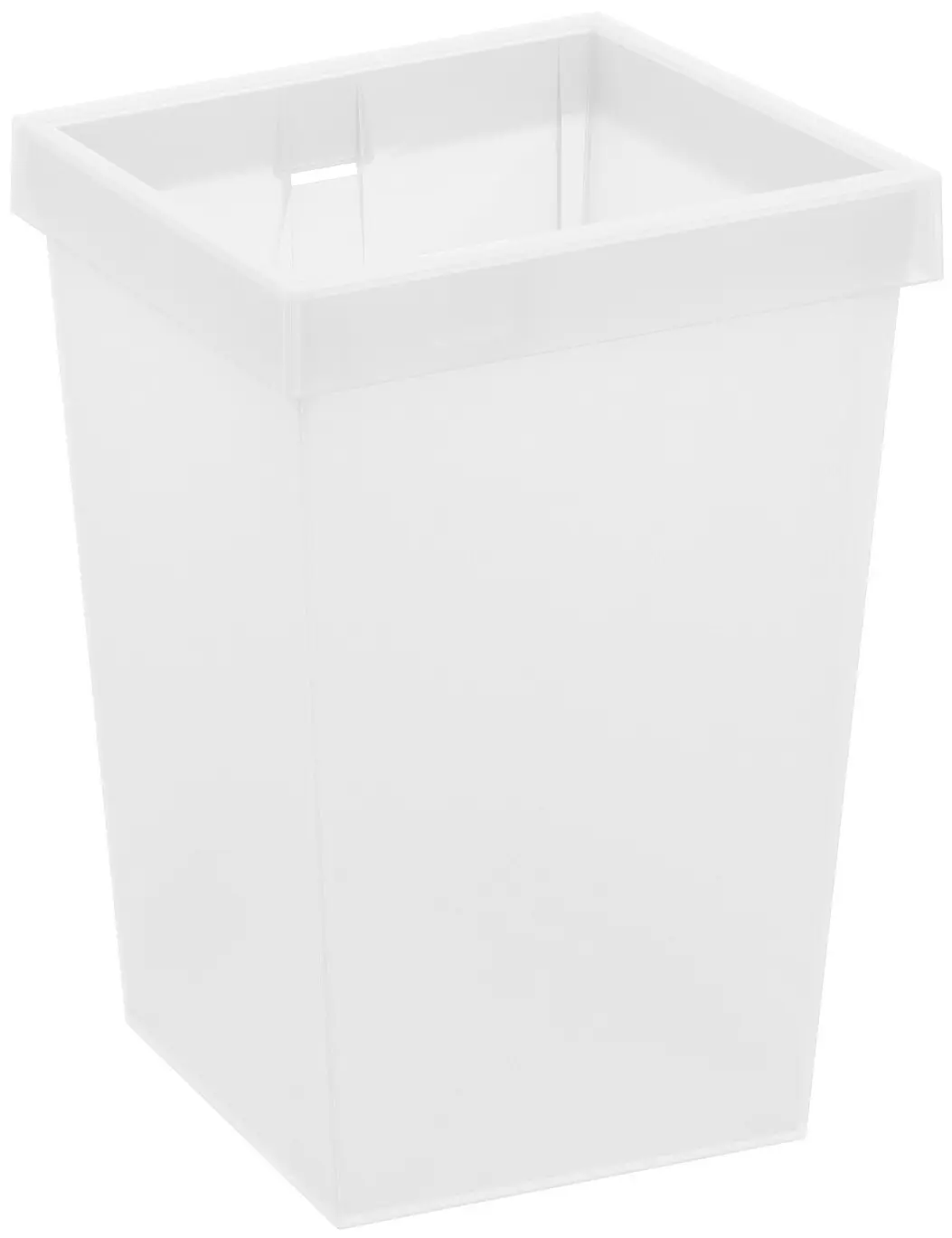 Контейнер для хранения Delinia ID 10x10x14.7 см пластик цвет белый - 1