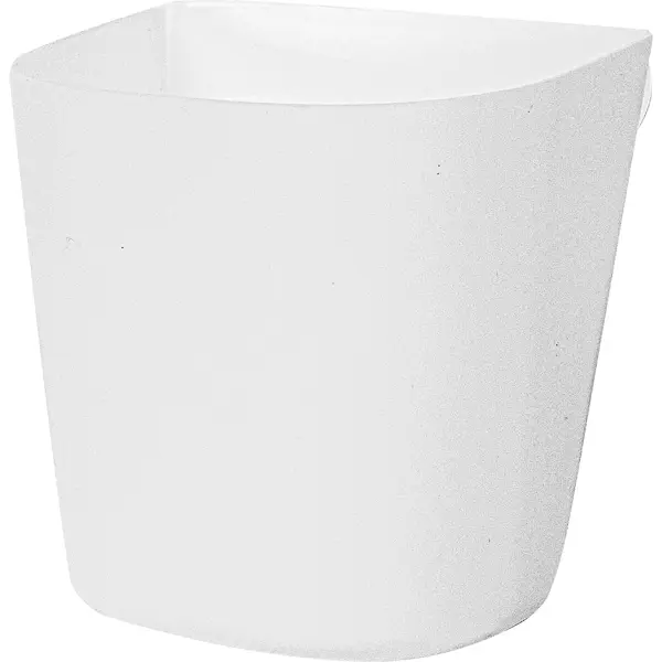 Корзинка навесная на присосках Berossi Krita маленькая цвет белый