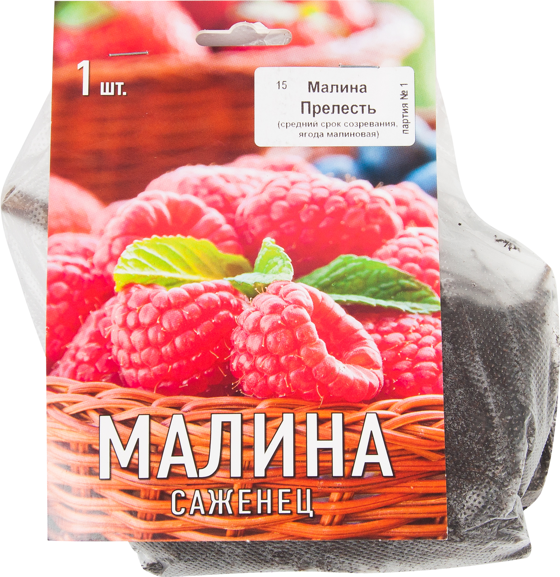 Изображение товара Малина ПРЕЛЕСТЬ - среднеранний сорт высокого урожая и отличного вкуса Изображение товара Малина ПРЕЛЕСТЬ - среднеранний сорт высокого урожая и отличного вкуса