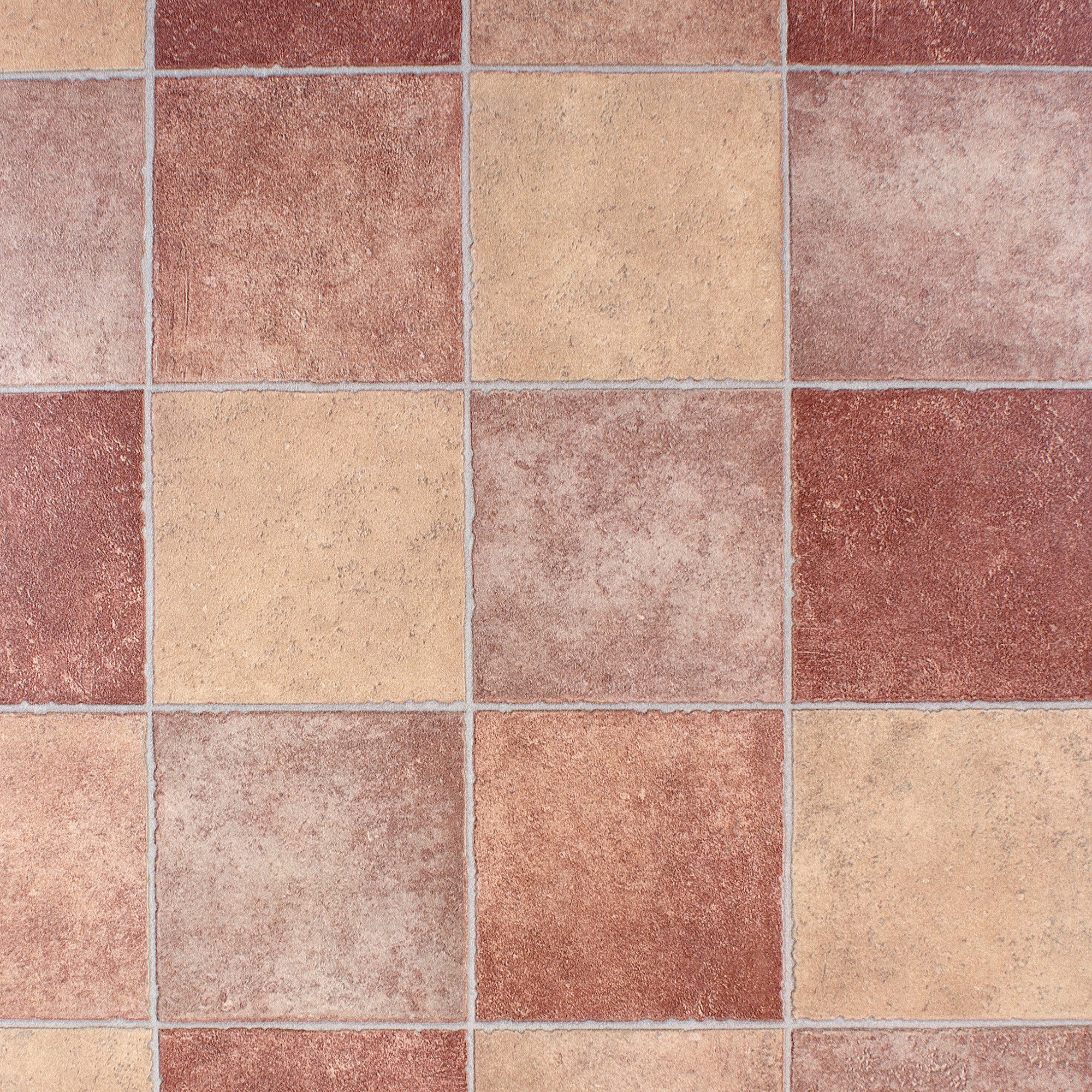 Изображение товара Линолеум Палермо 32 класс 2.5 м имитация плитки влагостойкий и утепляющий