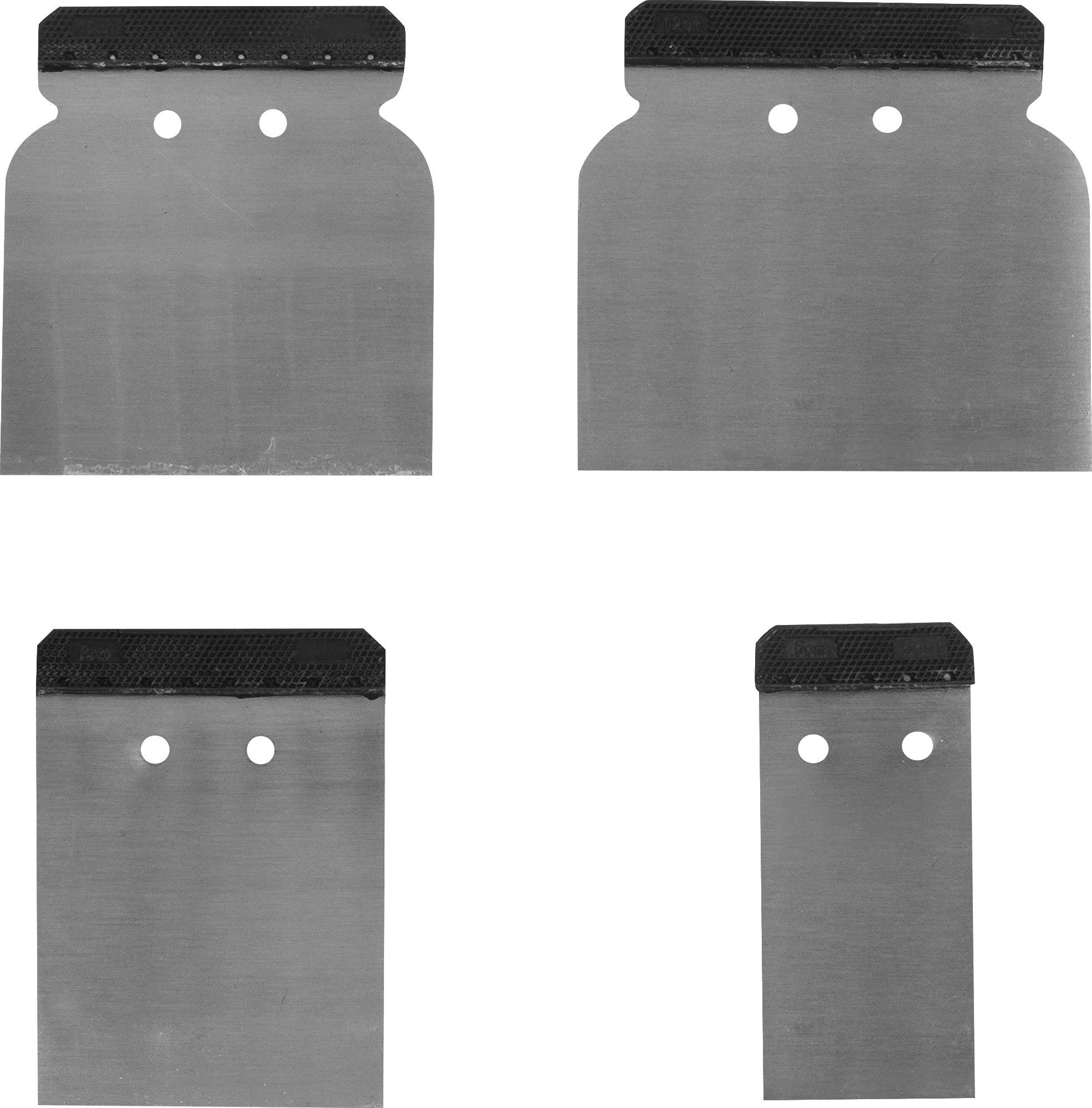 Изображение товара Набор шпателей Sparta из стали 4 шт. разные размеры для отделочных работ