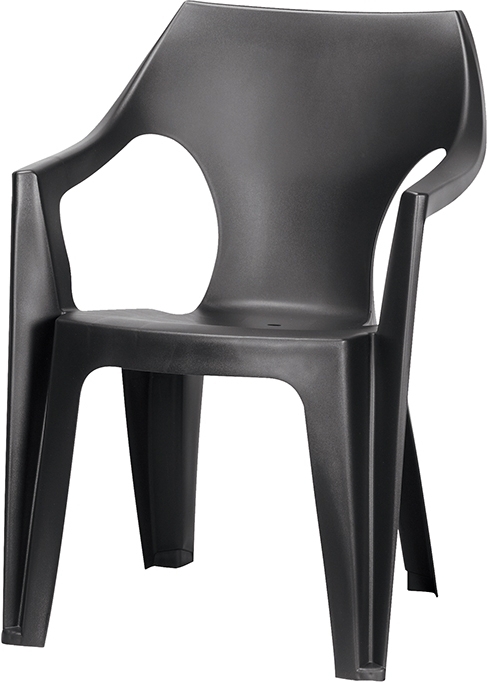 Изображение товара Кресло садовое Keter Dante с подлокотниками и прочной конструкцией