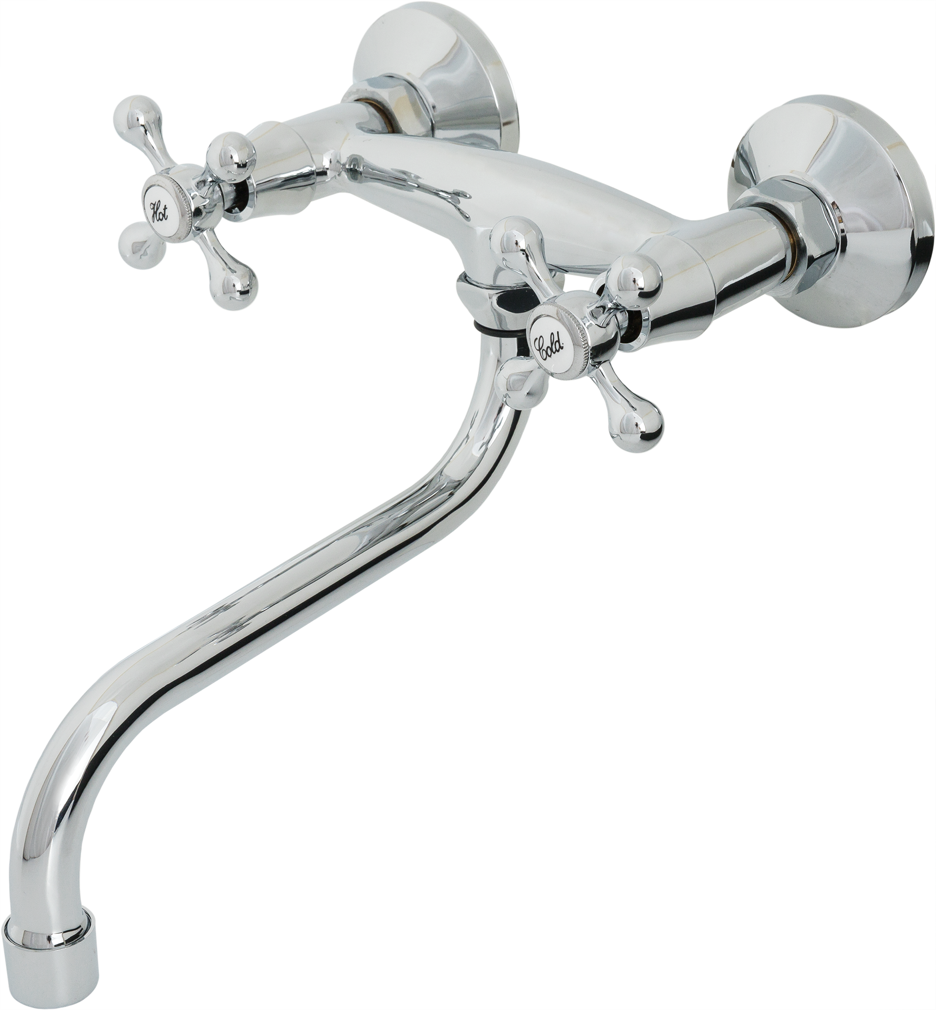 Изображение товара Смеситель для ванны Divino двухвентильный цвет хром