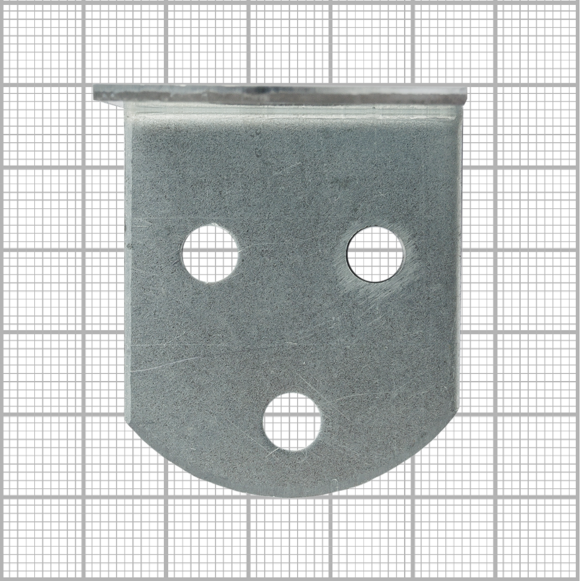 Проушина для замка гнутая d 16 мм 50x40x40 мм, 1 шт. - 1