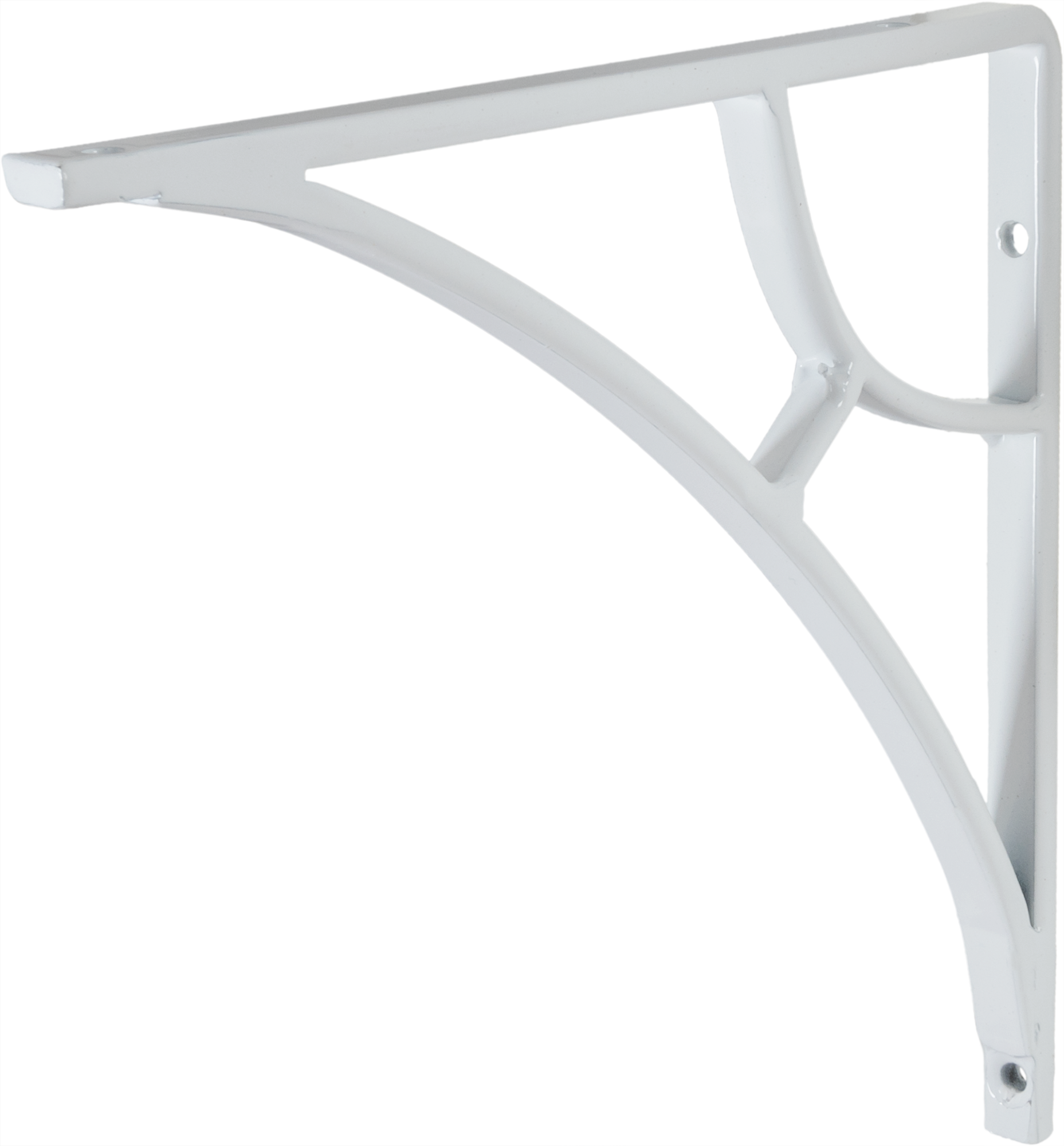 Изображение товара Кронштейн Larvij Раньятела 16x17 см стальной белый нагрузка 12.5 кг