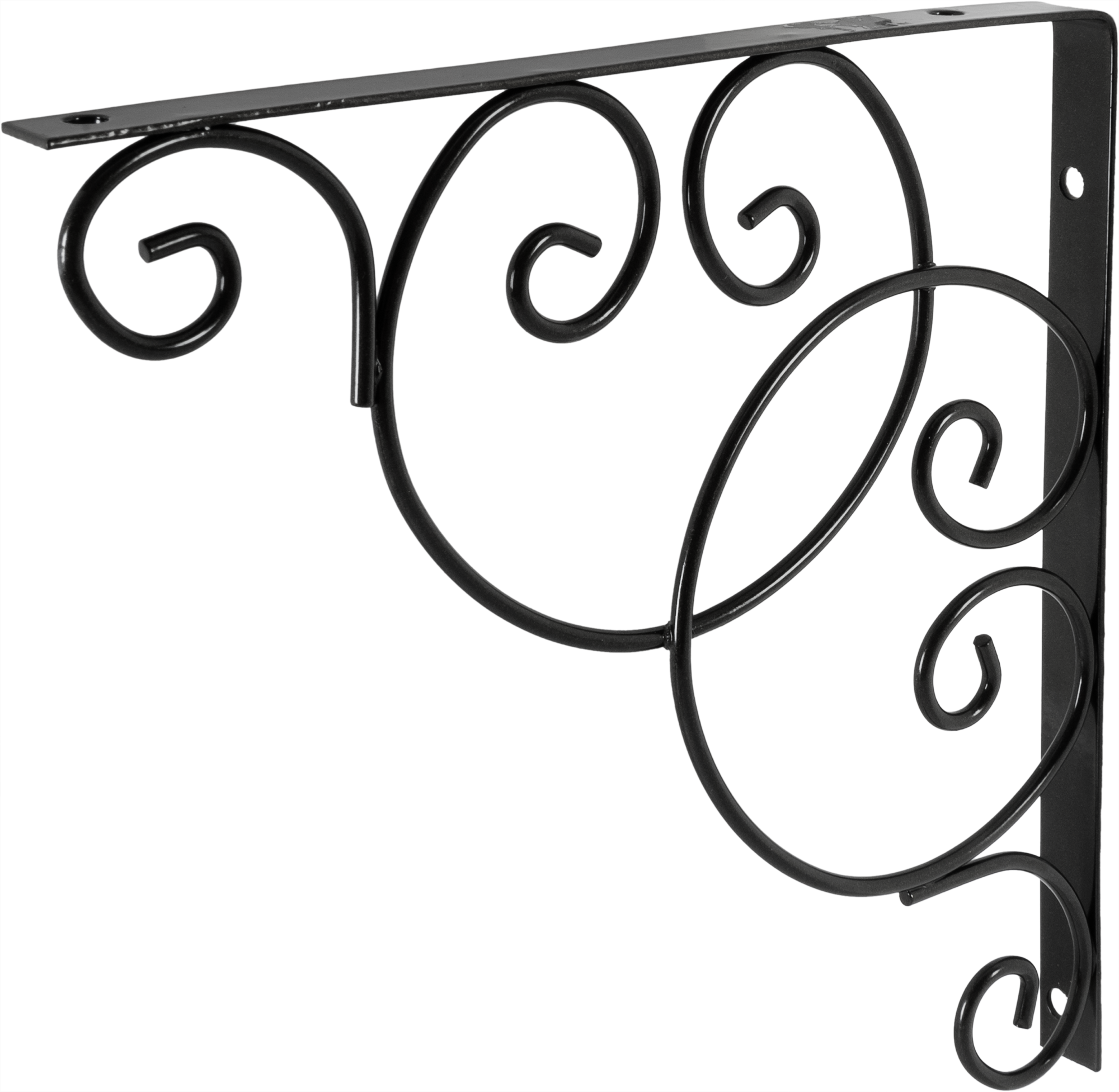 Изображение товара Кронштейн Фиорэ Larvij 20x20 см сталь бронза нагрузка 21 кг дизайн классика