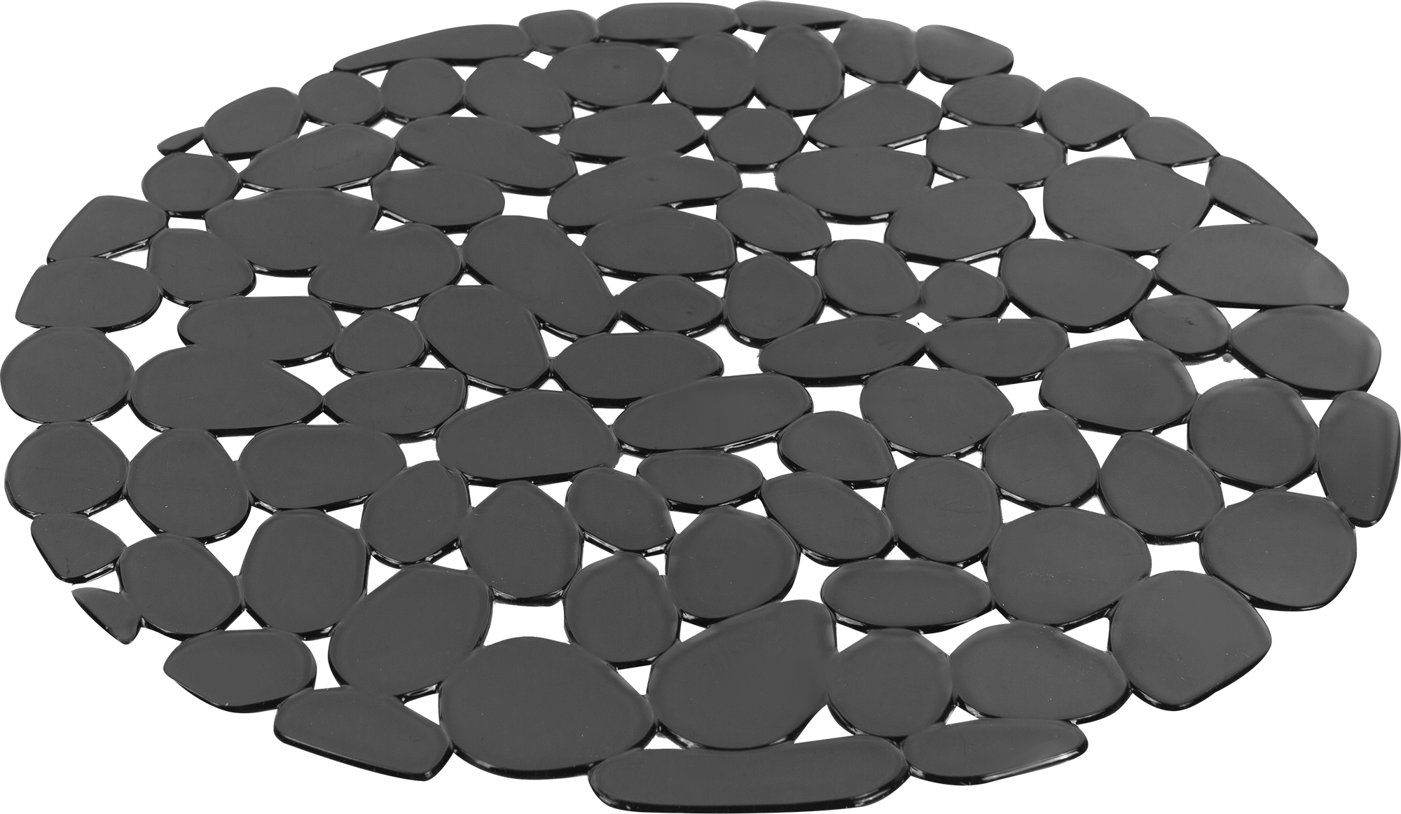 Изображение товара Коврик для мойки Delinia 29x29 см силикон темно-серый водонепроницаемый