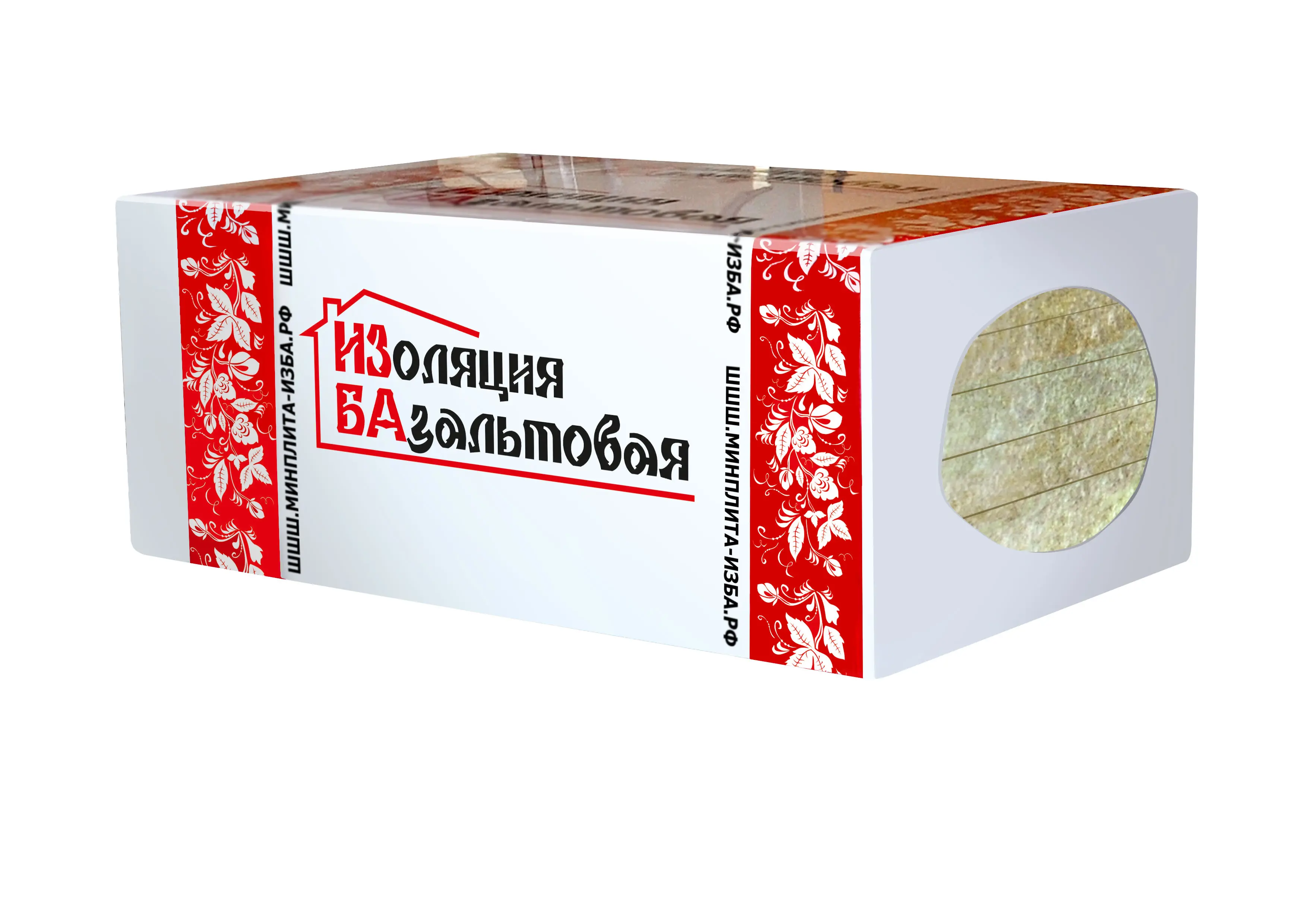 Утеплитель Изба Фасад 50 мм 6 шт 600x1000 мм 3.6 м²