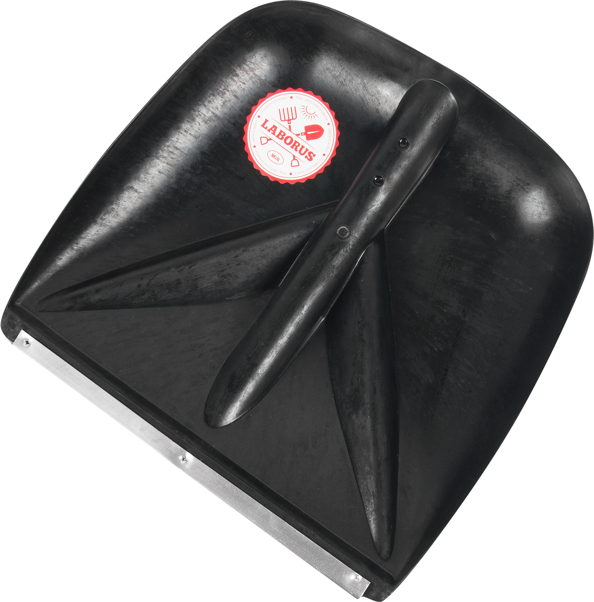 Изображение товара Лопата для уборки снега 40x36.5 см пластиковая без черенка Россия