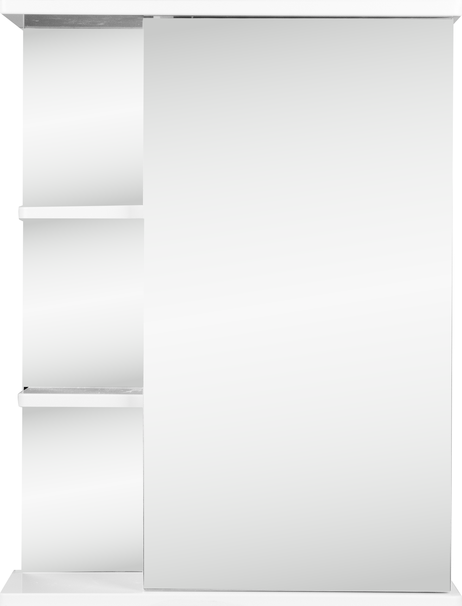 Изображение товара Зеркальный шкаф для ванной 55 см правый белый Венеция