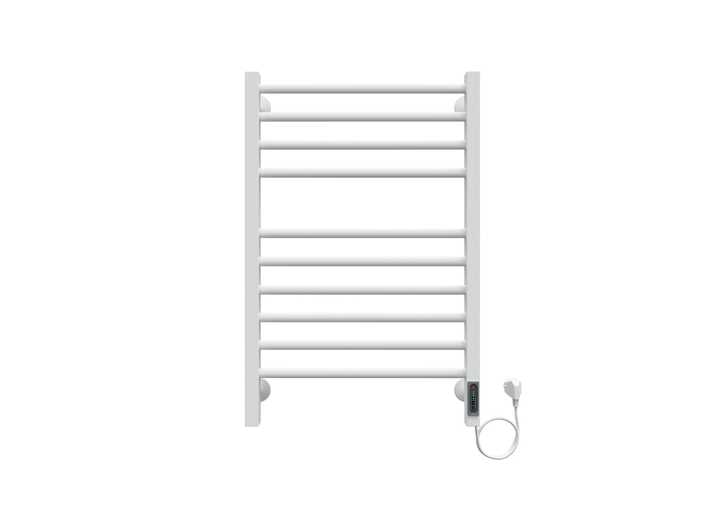 Изображение товара Полотенцесушитель электрический Вармо П10 530x800 мм 160 Вт с терморегулятором лесенка цвет белый