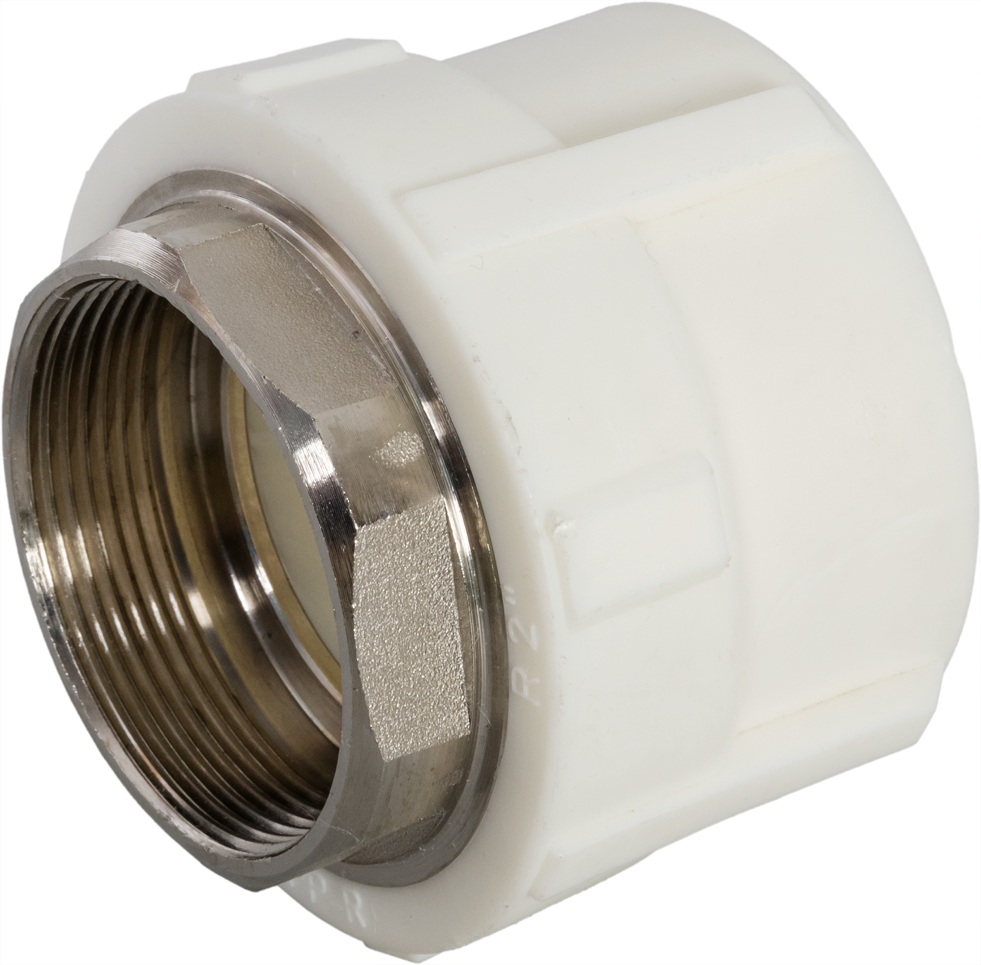 Изображение товара Муфта комбинированная Политэк 2"x63 мм ВР полипропилен 9100006302