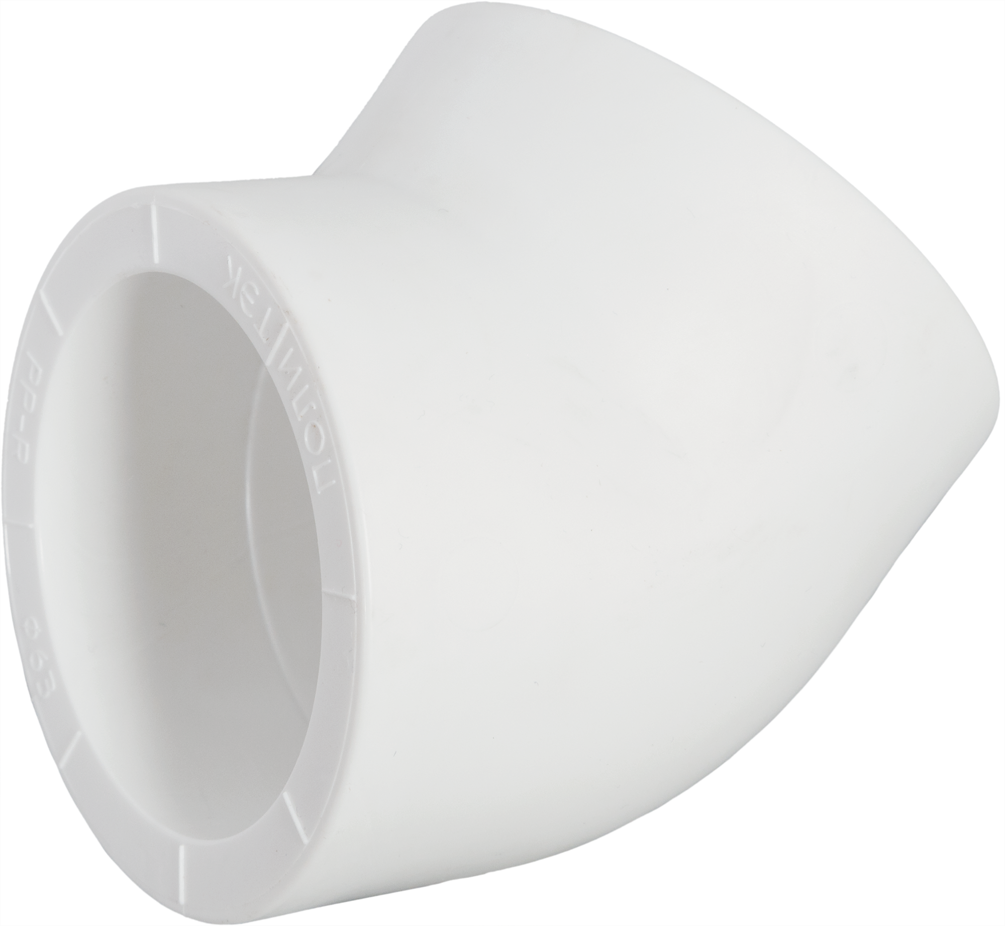 Изображение товара Угол 45° Политэк полипропилен 63x63 мм для трубопроводов