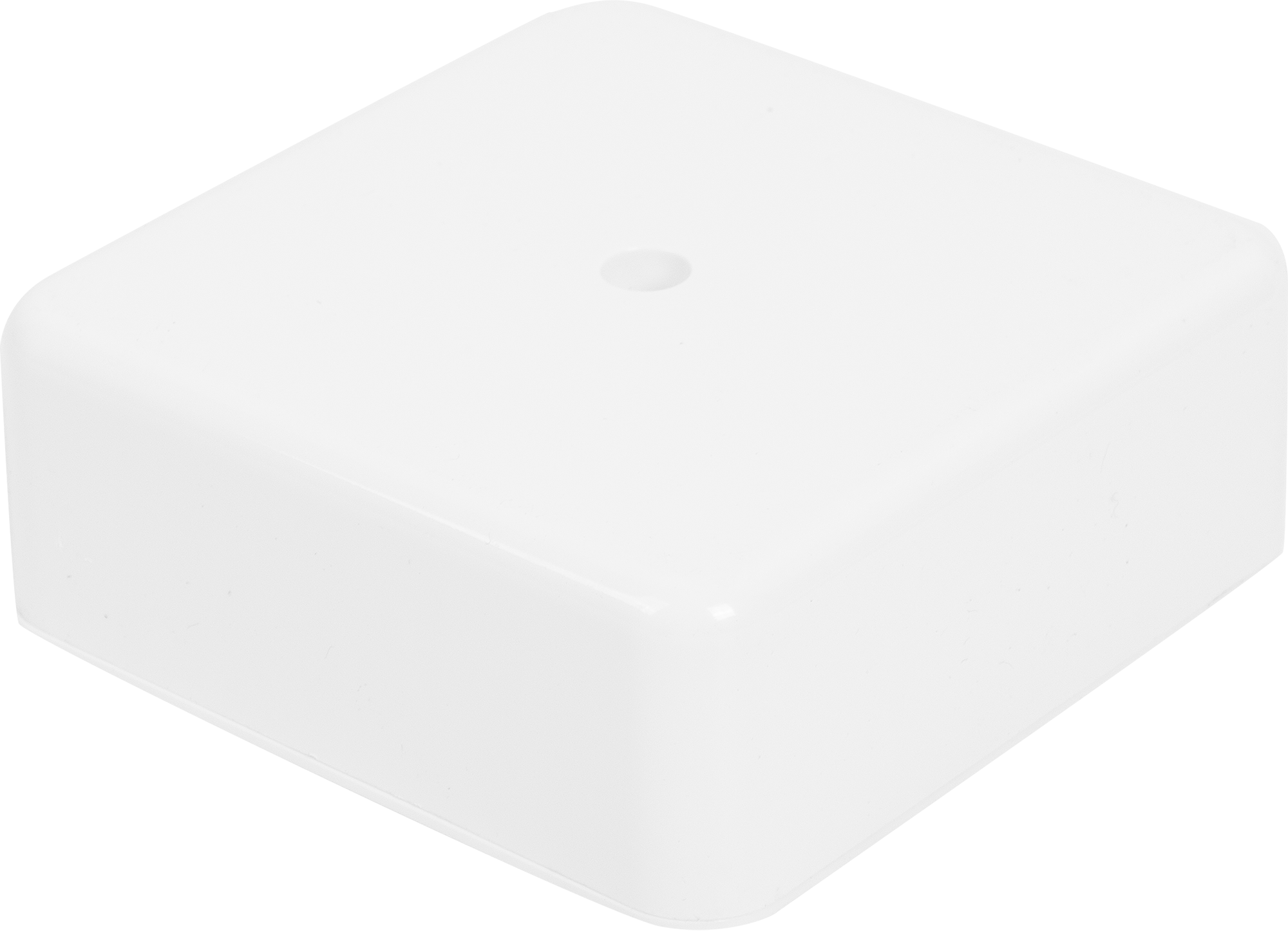 Изображение товара Распределительная коробка IEK 75x75x28 мм 2 входа IP20 белая