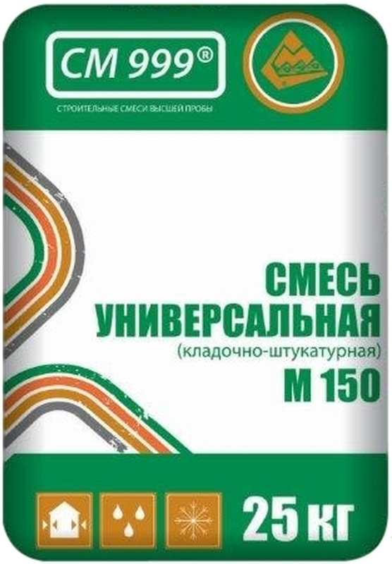 Смесь цементно-песчаная M150 (ЦПС) универсальная 25 кг ️ купить по цене ...