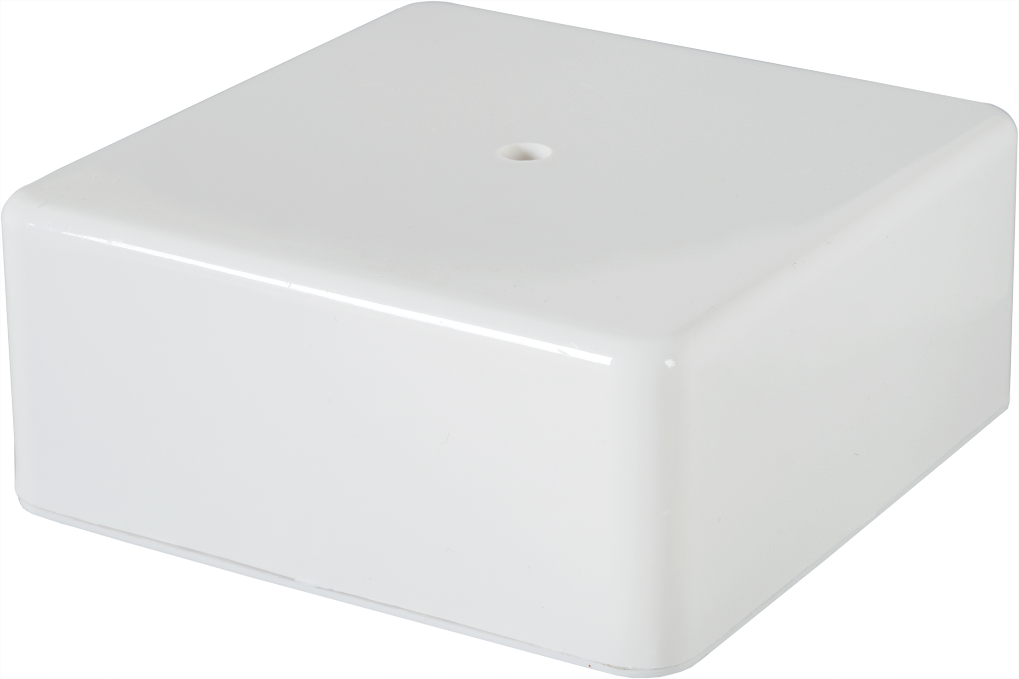 Изображение товара Распределительная коробка открытая IEK 100x100x44 мм IP20 белая для внутри помещений