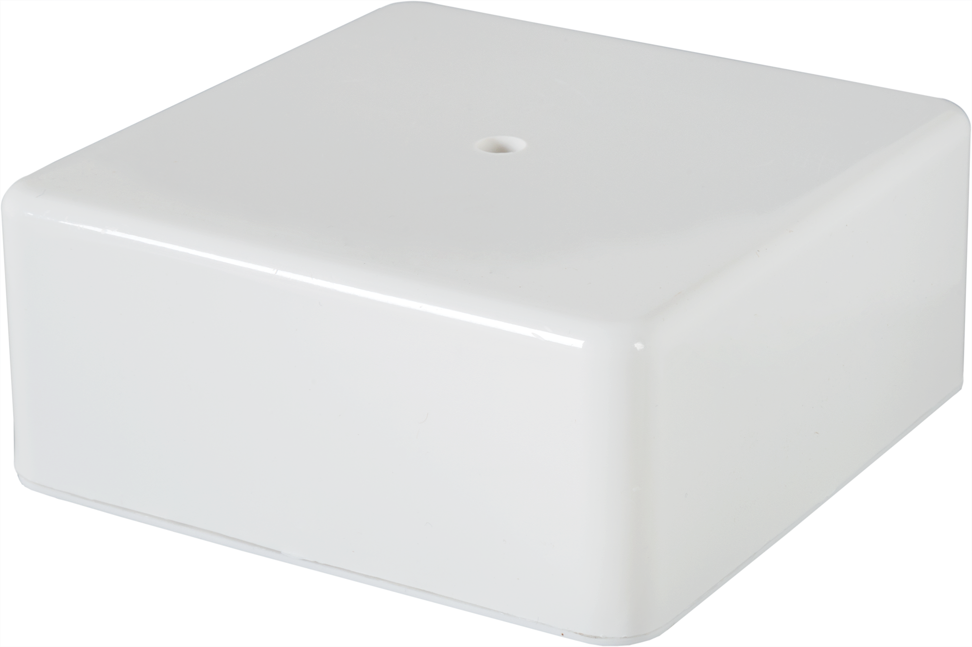 Распределительная коробка открытая IEK 100×100×44 мм 2 ввода IP20 цвет белый