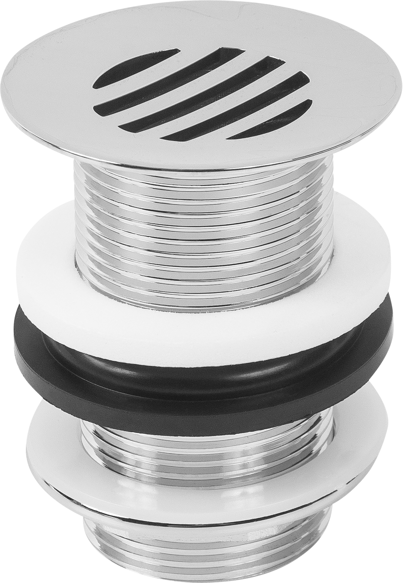 Изображение товара Выпуск Equation для раковины с решёткой хромированный ø80 мм