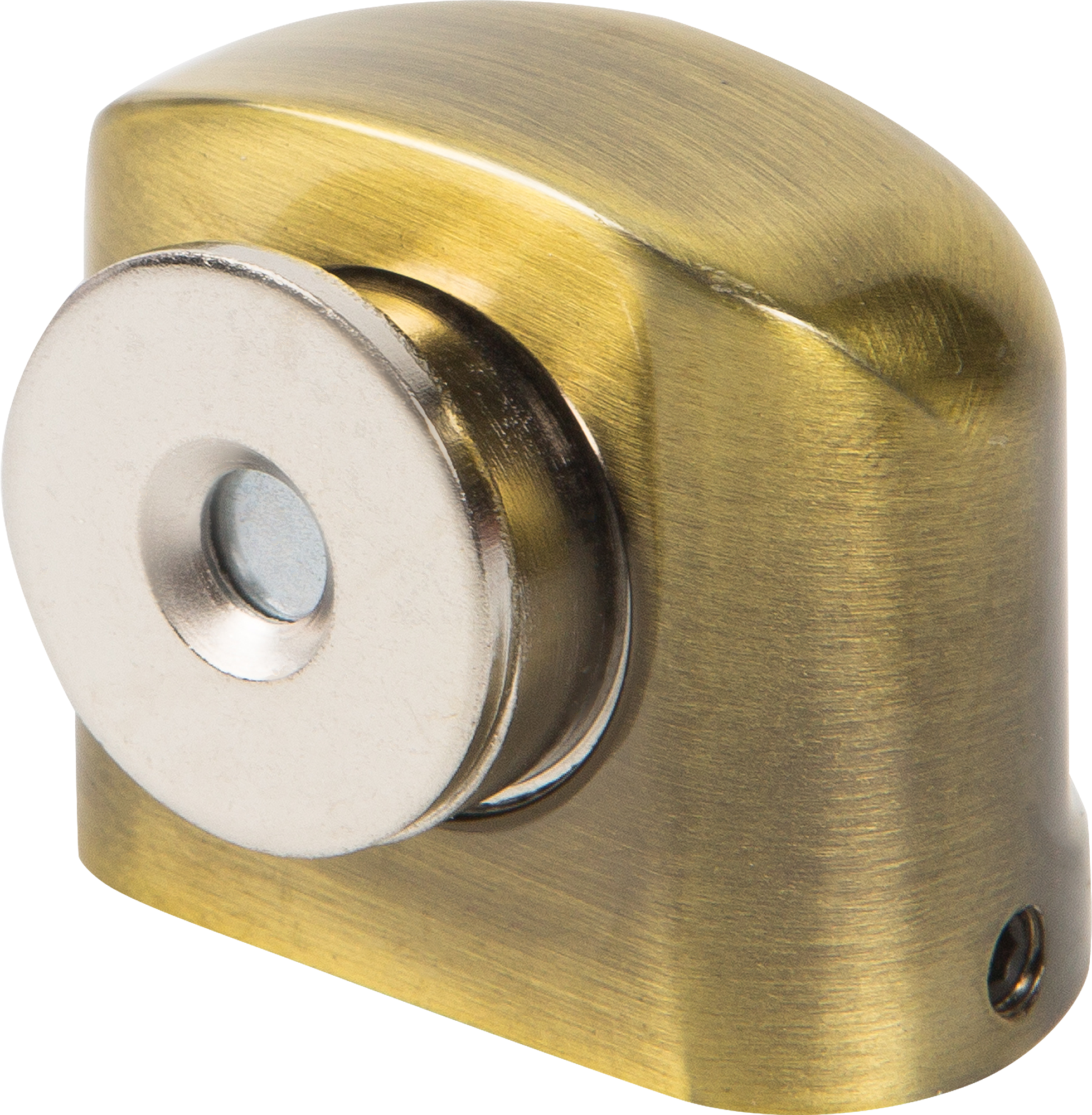 Стопор дверной Apecs DS-2751 с винтовым креплением ЦАМ цвет бронза