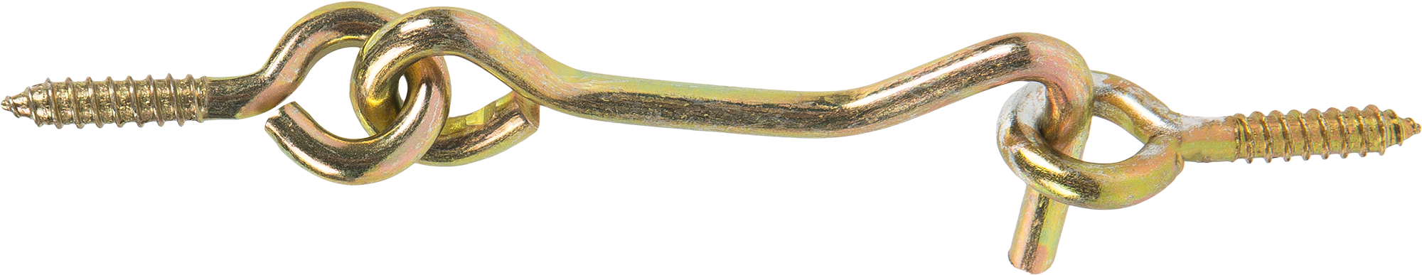 Крючок Gah Alberts со скобой 4x60 мм, цвет жёлтый