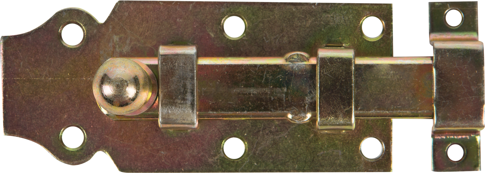 Задвижка 100x44 мм, сталь оцинкованная