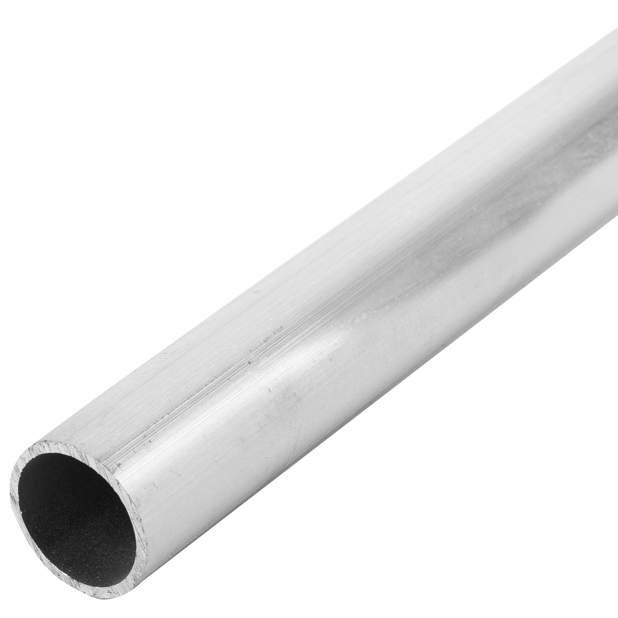 Труба круглая алюминий 25x1x2000 мм серая