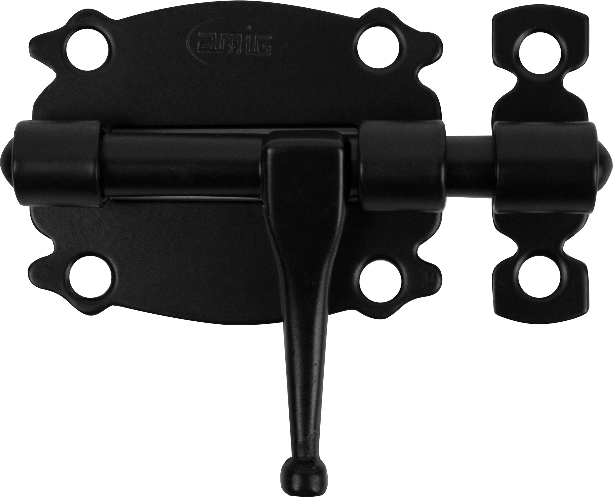 Задвижка Amig 484-60 6119, цвет чёрный