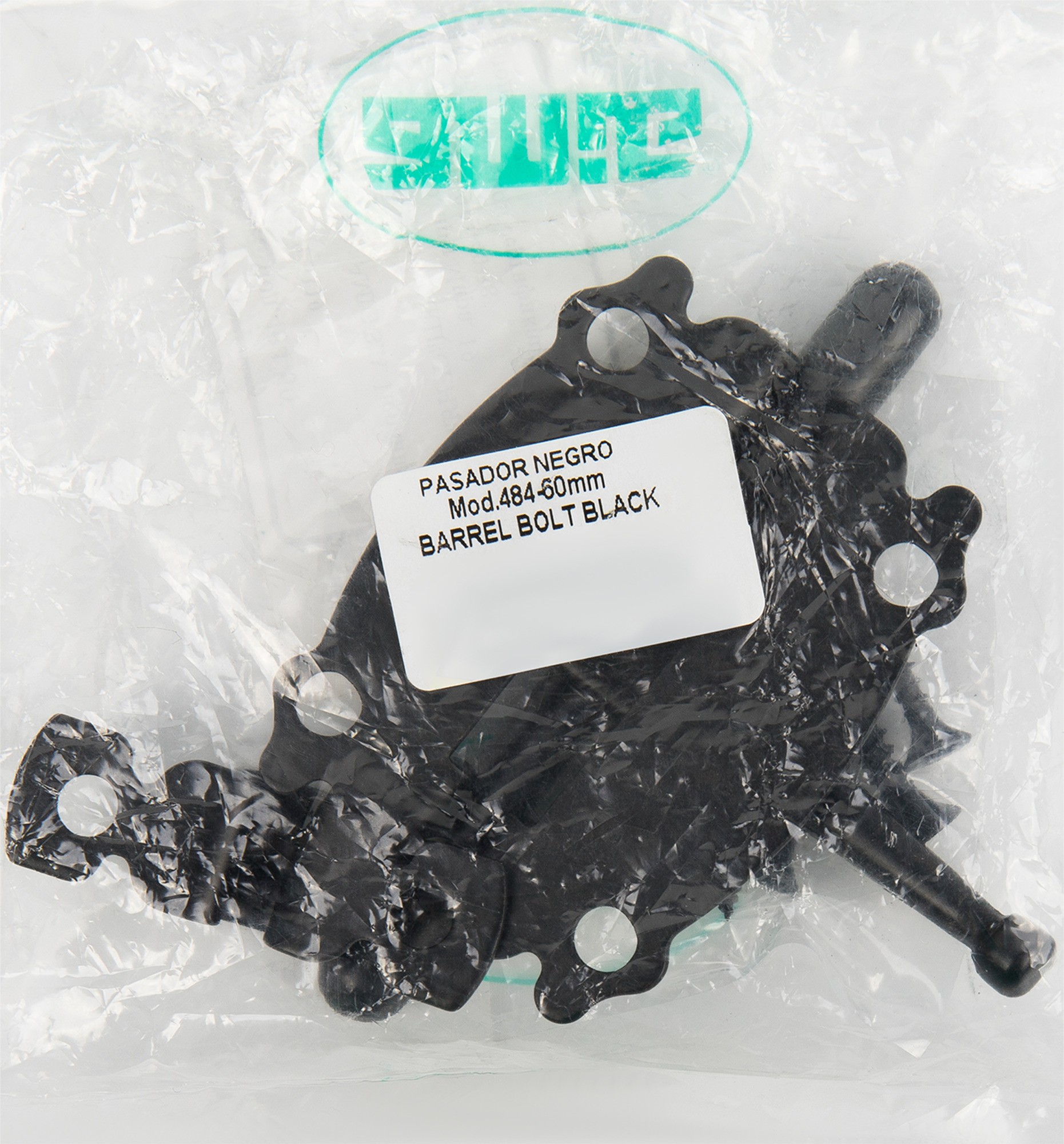 Задвижка Amig 484-60 6119, цвет чёрный - 2