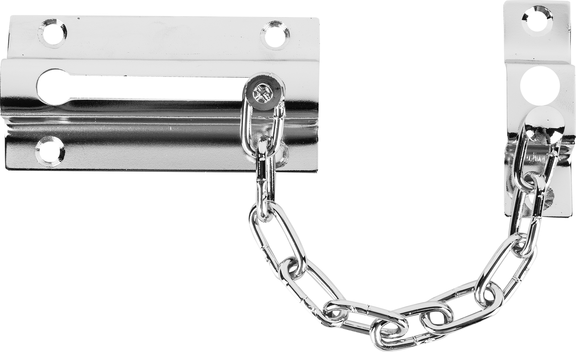 Цепочки дверные 60x110 мм цвет хром