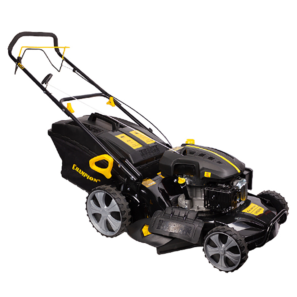 Изображение товара Бензиновая самоходная газонокосилка Champion LM5345 6.2 л.с. 53 см сбор/мульчирование