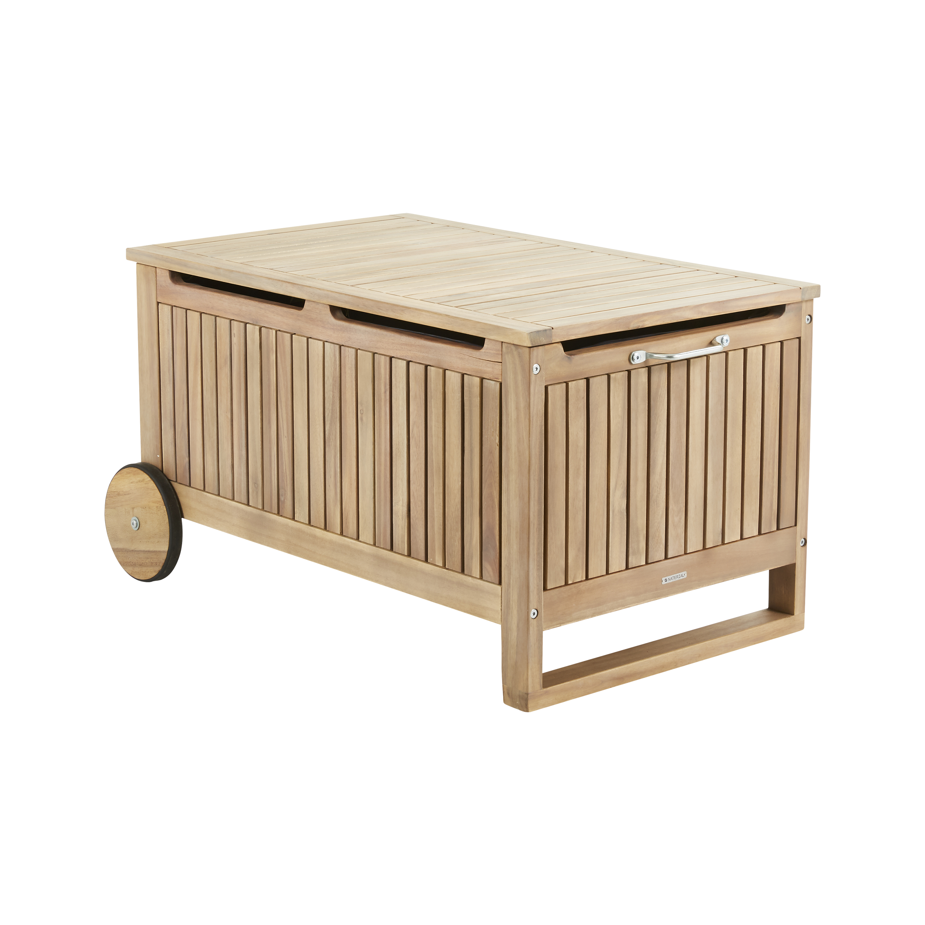 Изображение товара Садовый ящик Naterial Solis из дерева на колесах 85x48x52 см светло-коричневый