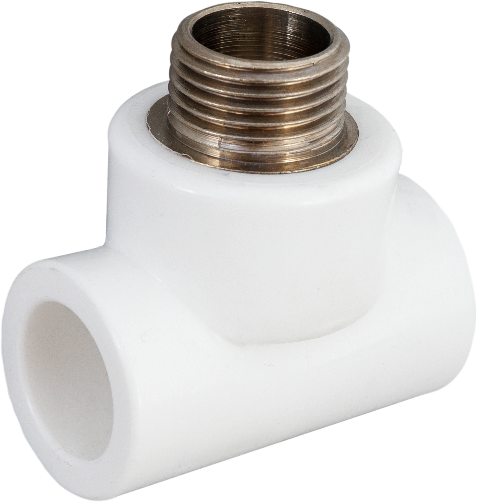 Изображение товара Тройник комбинированный полипропиленовый РВК 32x1"x32 для водопровода