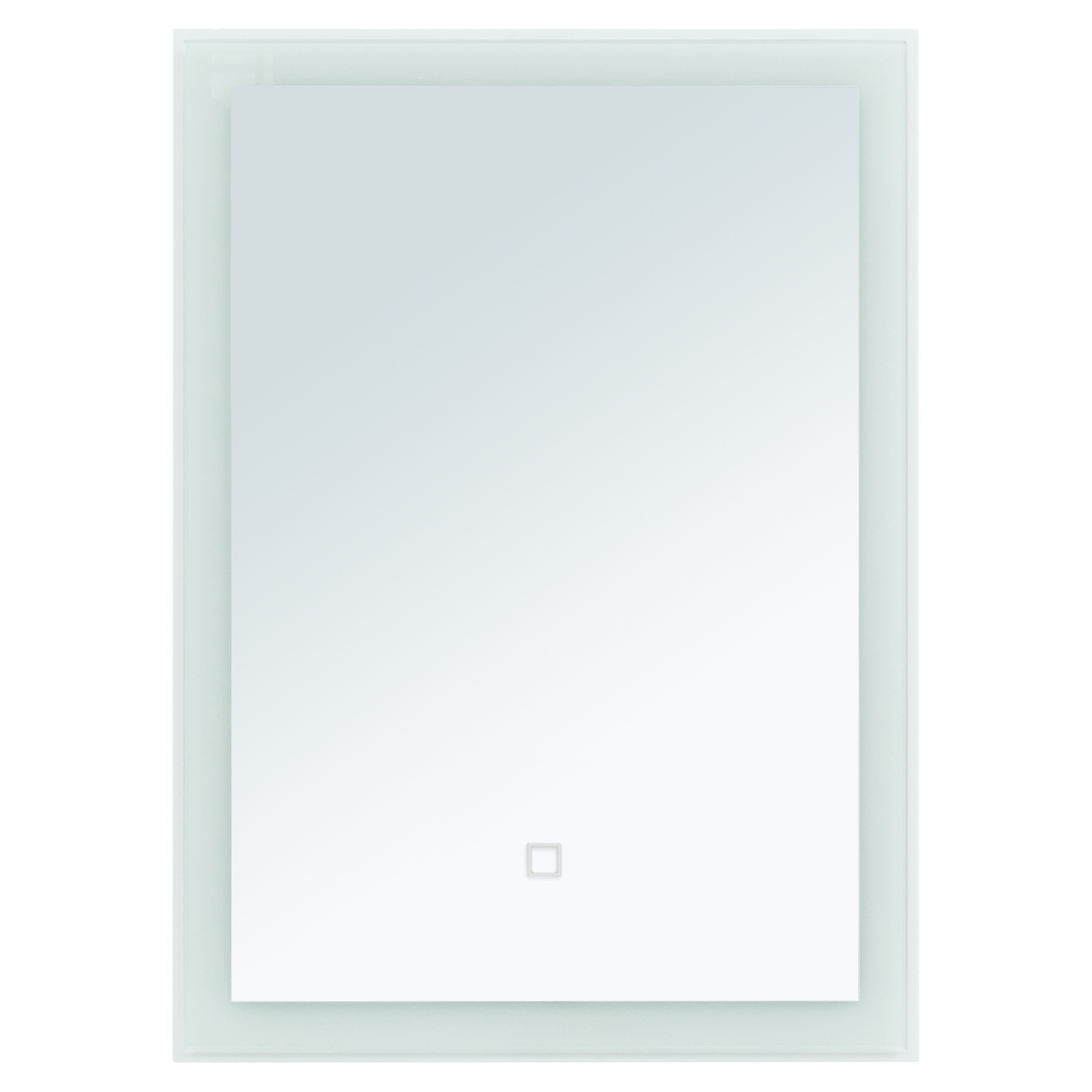 Изображение товара Зеркало «Монро» с подсветкой 65x80 см цвет белый матовый