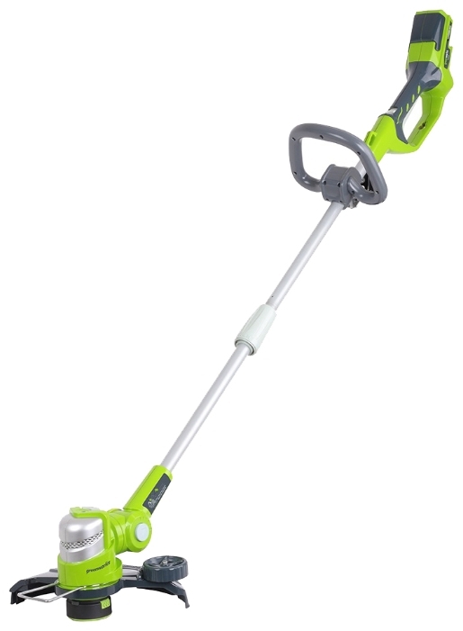 Изображение товара Мотокоса аккумуляторная GreenWorks 2107207 40 В 1x2 Ач АКБ и ЗУ входит в комплект