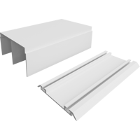 Изображение товара Комплект направляющих Spaceo 206.2 см цвет белый