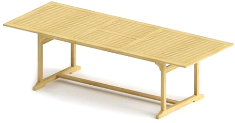 Изображение товара Раздвижной садовый стол NATERIAL Antea 180x240 см коричневый