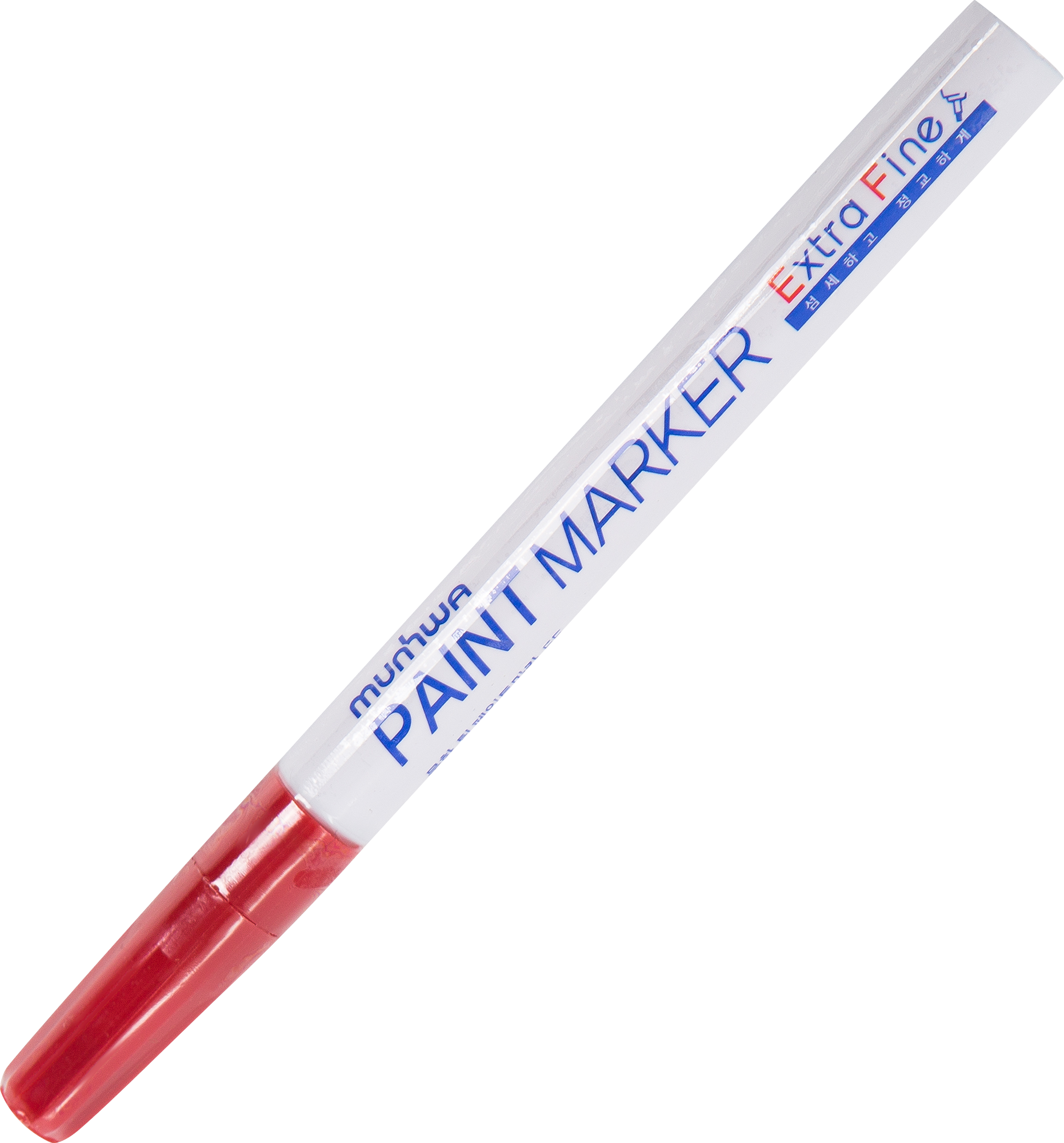 Изображение товара Маркер-краска Munhwa Extra 260036 красный 1 мм для металла стекла и керамики