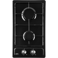 Изображение товара Газовая варочная панель ORE LGA30AB 2 конфорки черный
