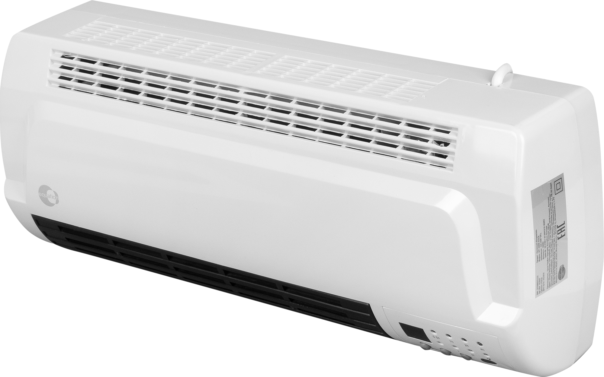 Изображение товара Керамический тепловентилятор EQUATION с электронным термостатом 2000 Вт