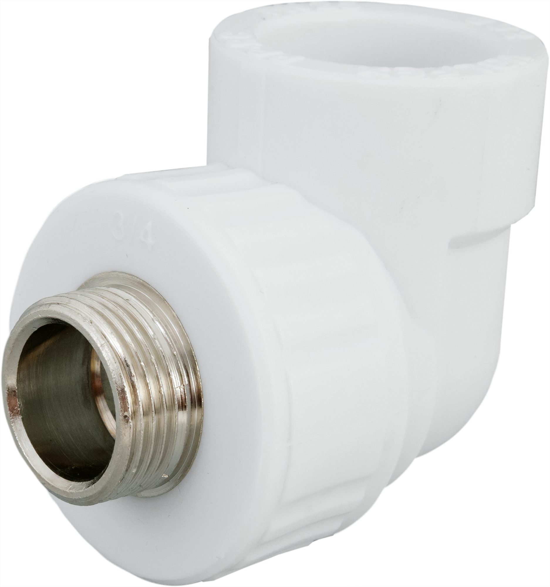 Изображение товара Угол комбинированный 90° VALFEX 3/4"x32 мм для систем водоснабжения и отопления