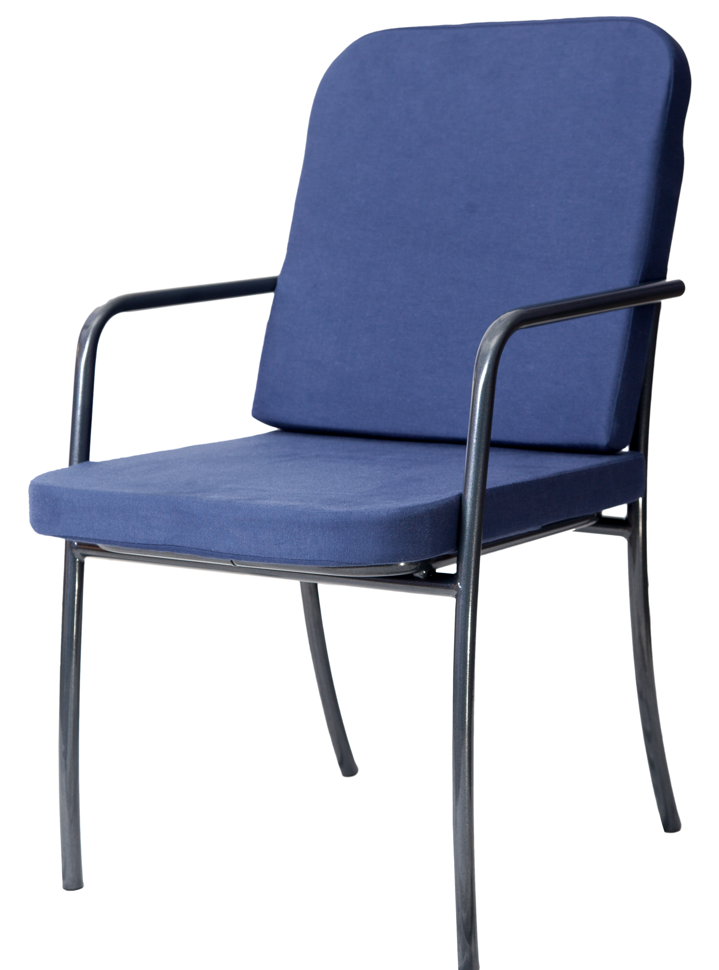 Изображение товара Кресло садовое Романс 63х54х92 см металл черный/синий