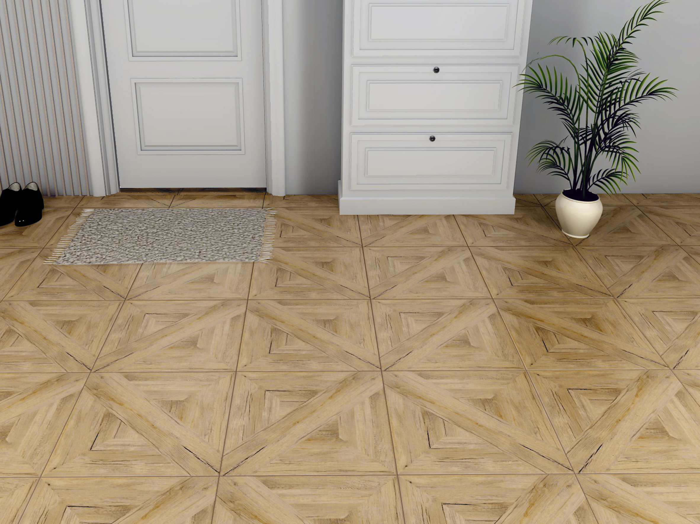 Изображение товара Керамогранит Cersanit Remo 42х42 см 1.58 м² цвет бежевый