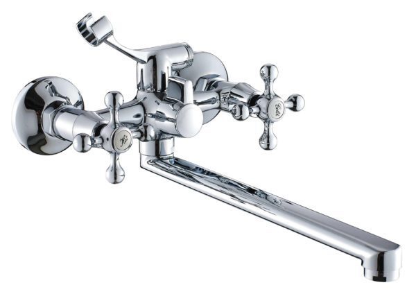 Изображение товара Смеситель для ванны и душа Leto LT 31 двухвентильный цвет хром