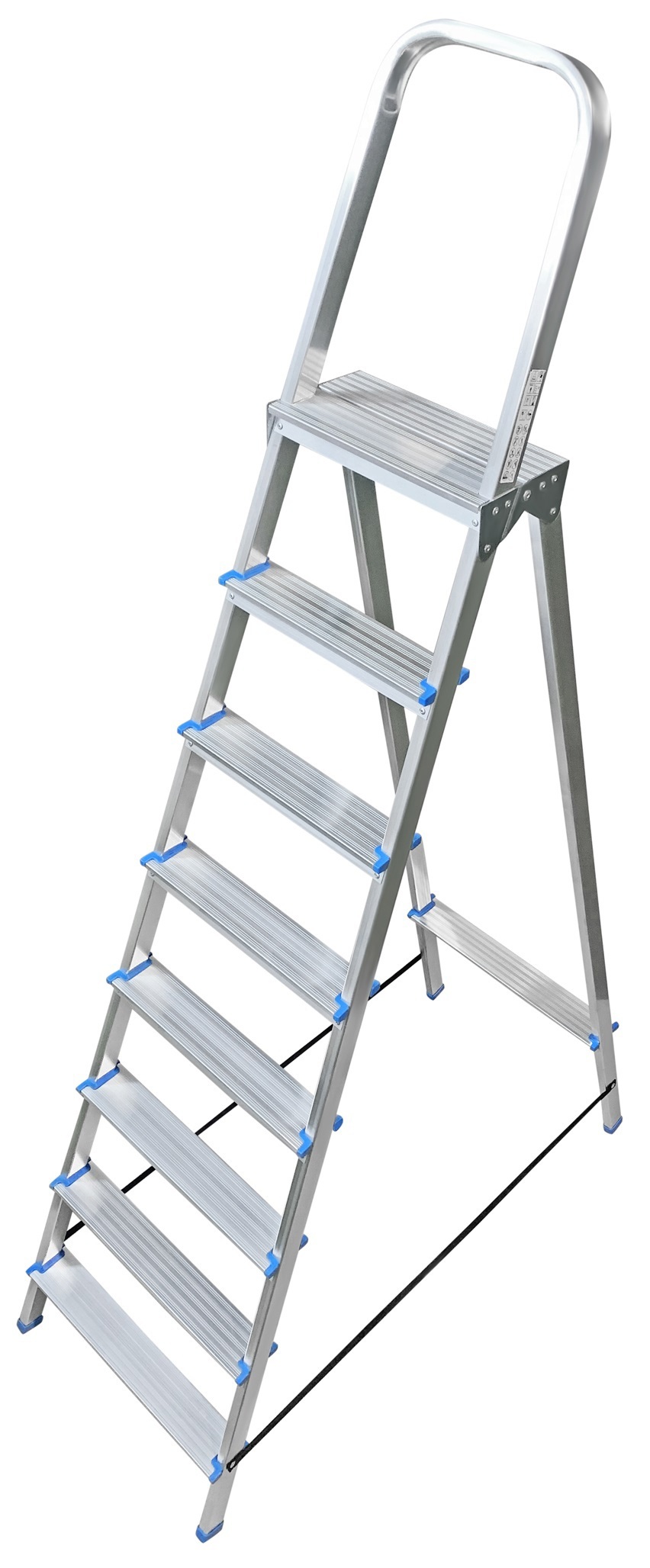 Изображение товара Стремянка алюминиевая Ladderbel STR-AL-8 на 8 ступеней