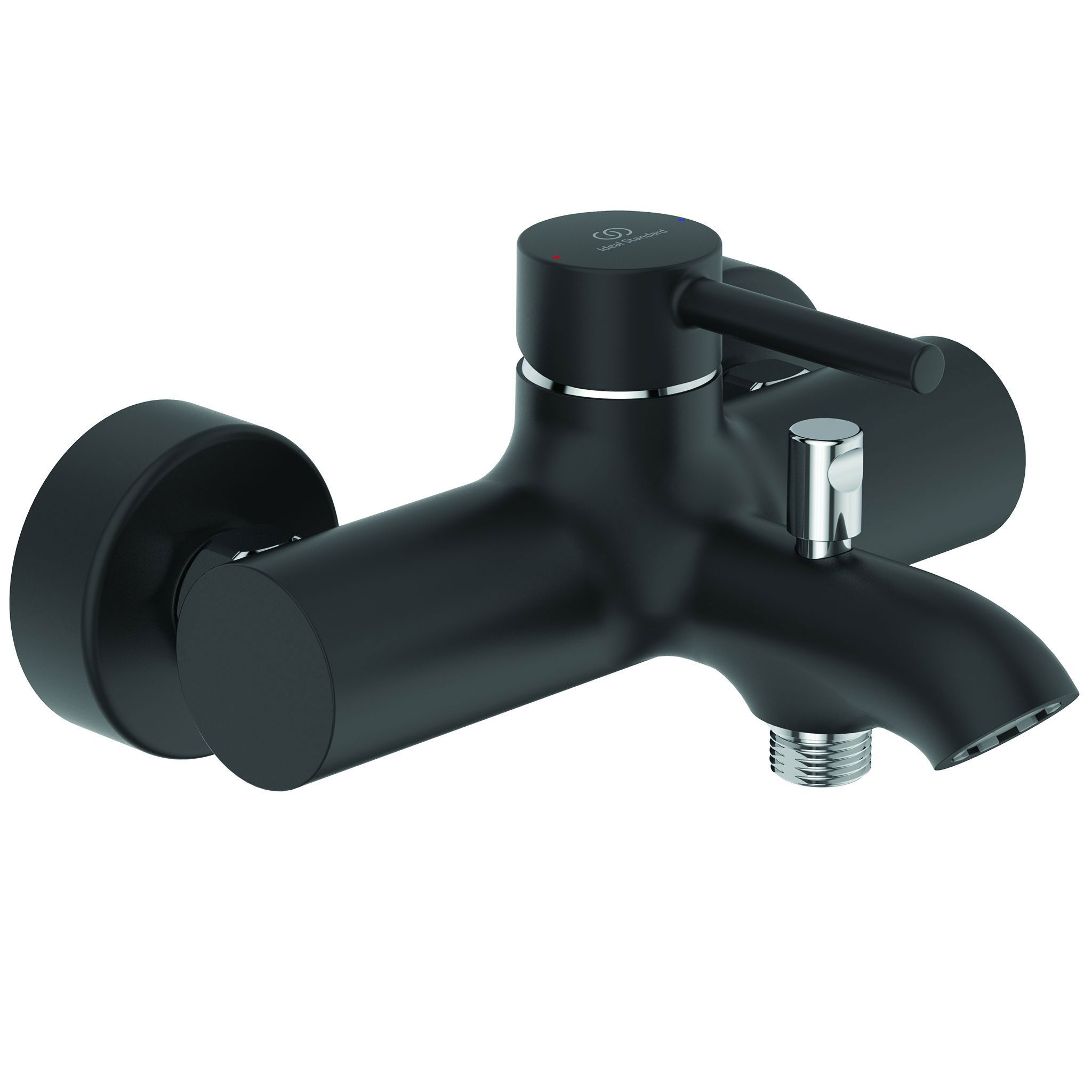 Изображение товара Смеситель для ванны Ideal Standard Kolva однорычажный цвет чёрный