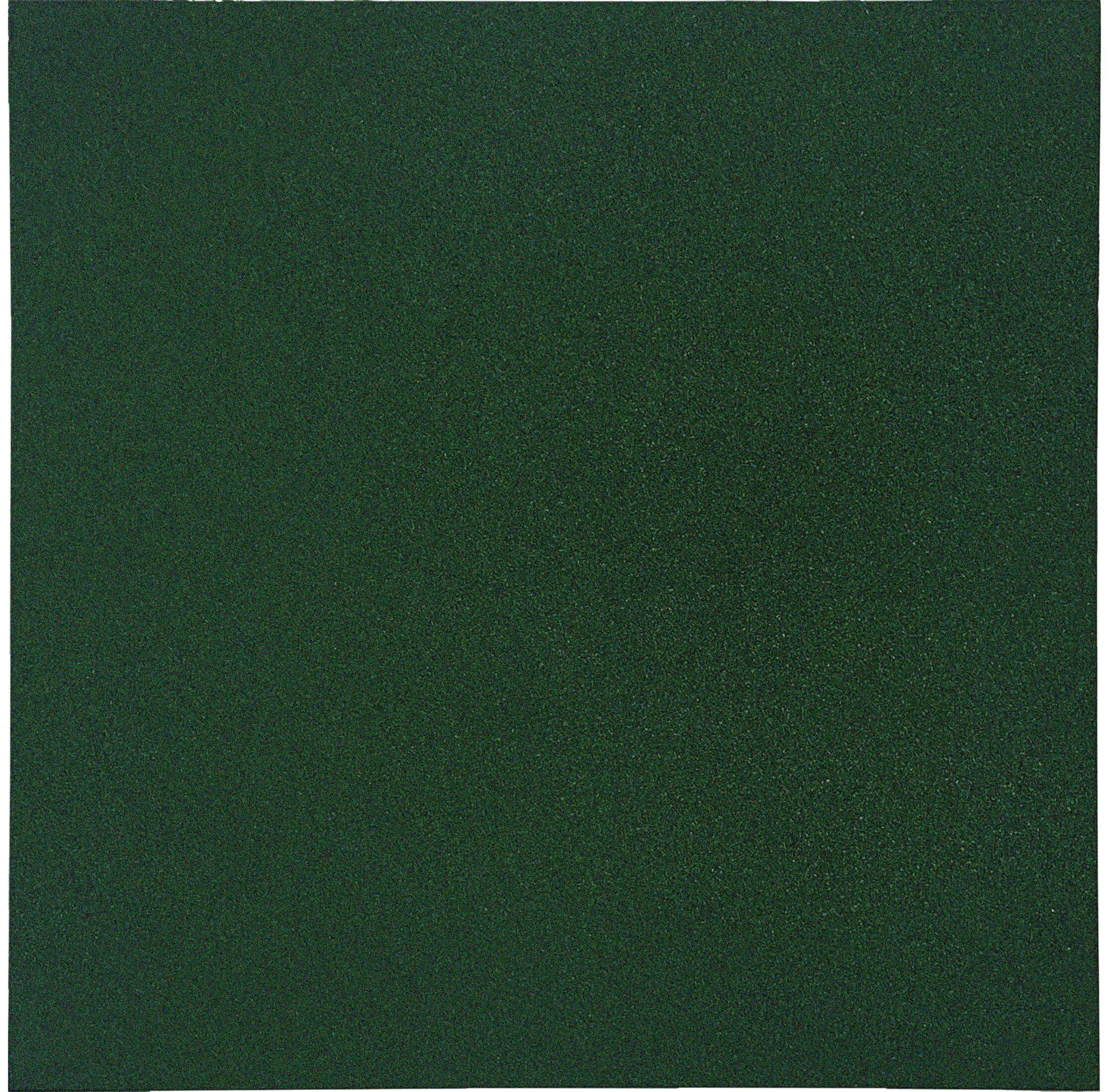 Плитка резиновая 500x500x30 мм зелёный