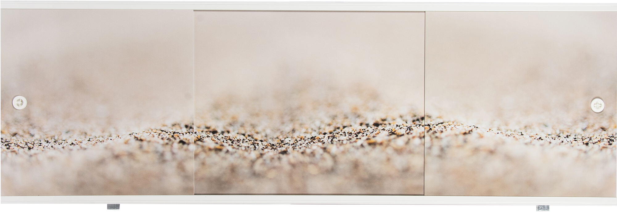 Изображение товара Экран под ванну Премиум Арт 148 см Теплый песок раздвижной с принтом