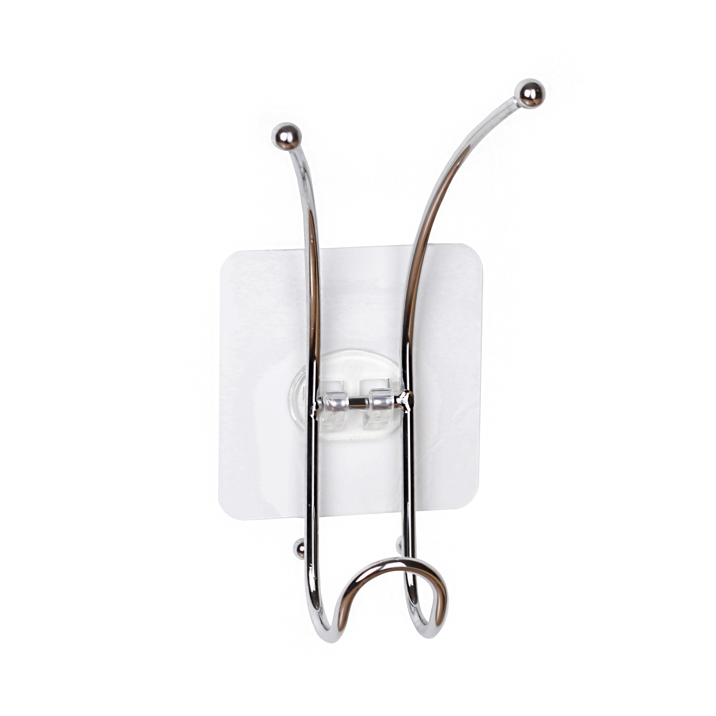 Изображение товара Крючок Fest Icon самоклеящийся стальной цвет хром